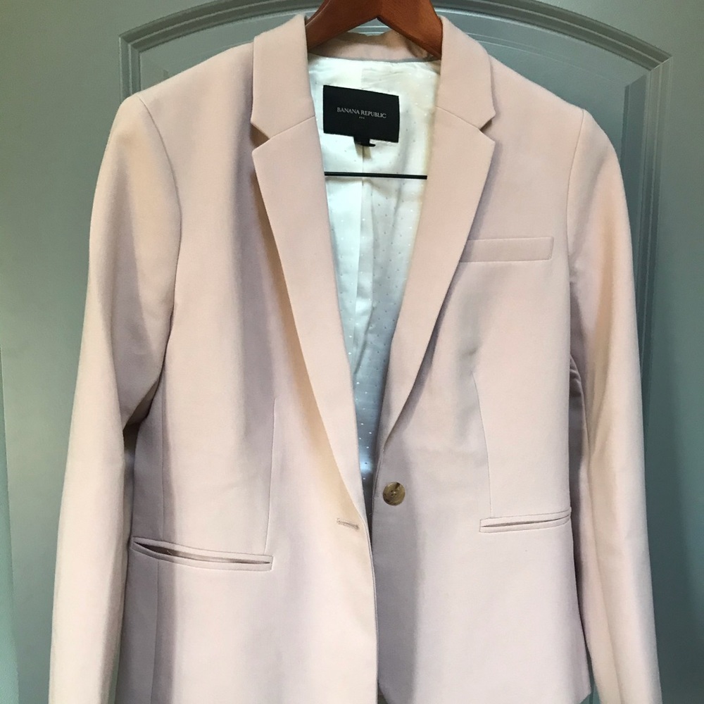 Pink pant suit